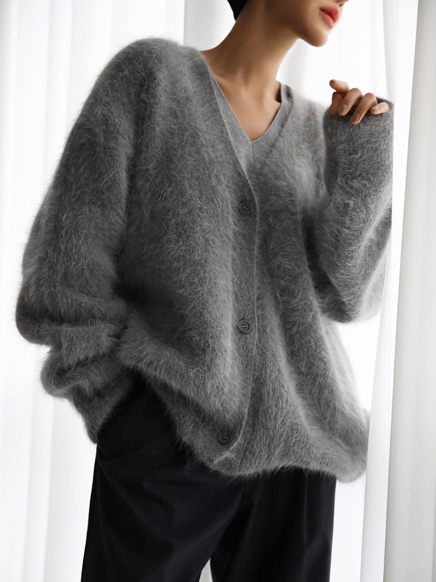 Mune | Stylish Loose Button-Down Cardigan