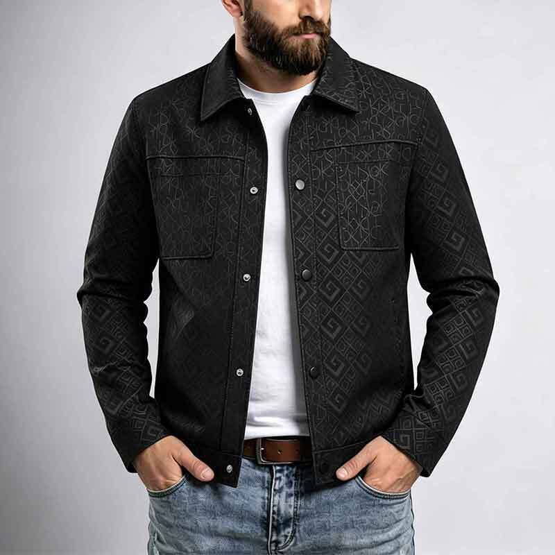 Men's Fashion Casual Jacket with Unique Design Mune Fashion