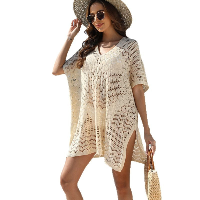 Women's Beach Kaftan made of lightweight knit Mune Fashion