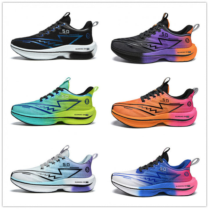 Unisex Performance running shoes with gradient mesh upper and reactive foam midsole Mune Fashion