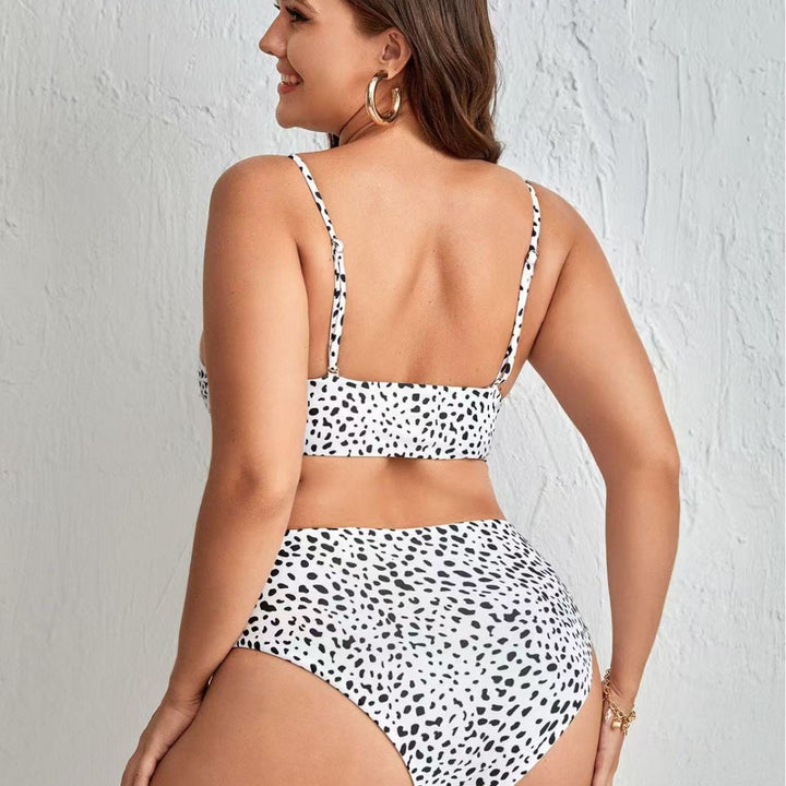 Women's High-Waist Bikini Set with Elegant Design Details Mune Fashion