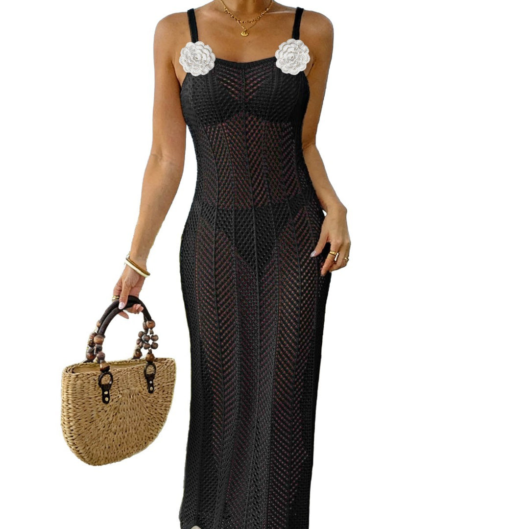 Women's transparent beach sarong with elegant design Mune Fashion