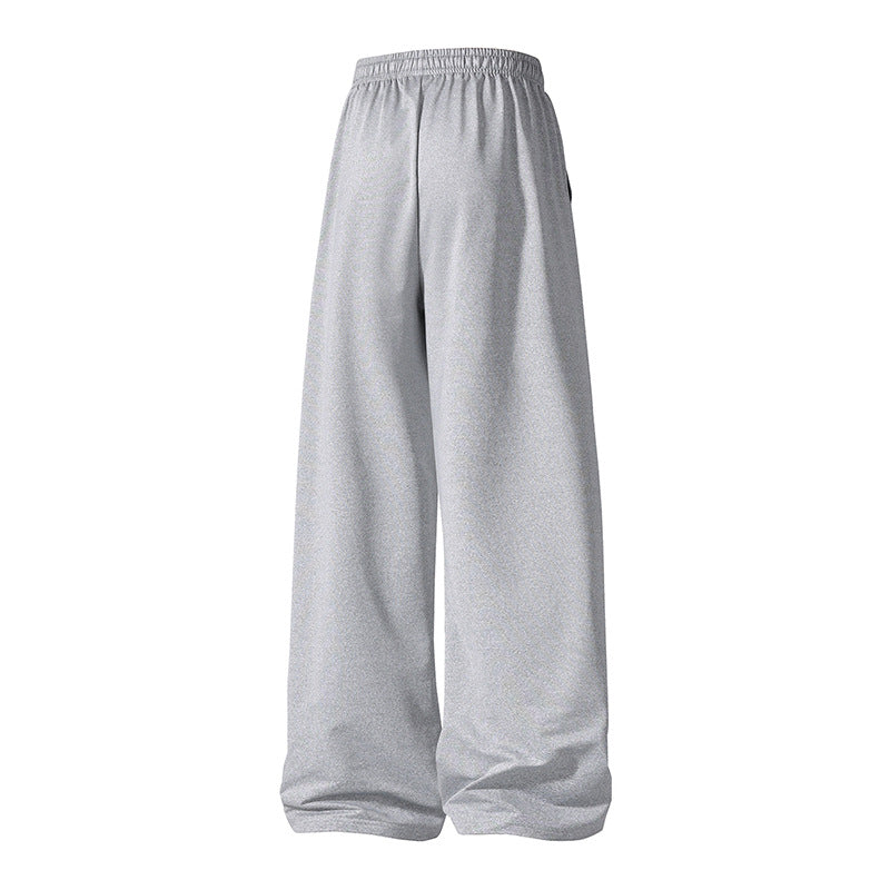 Women's ultra-wide Palazzo sweatpants with elastic comfort waistband and drawstring Mune Fashion