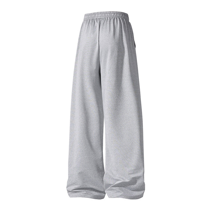 Women's ultra-wide Palazzo sweatpants with elastic comfort waistband and drawstring Mune Fashion