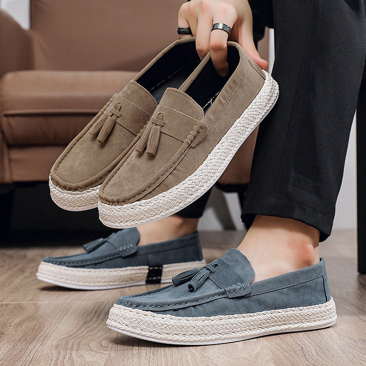 Men's Classic Loafers with Tassels Mune Fashion