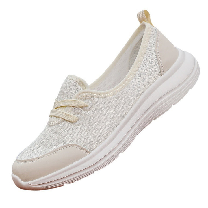 Women's breathable slip-on sneakers with viscoelastic insole and non-slip sole Mune Fashion