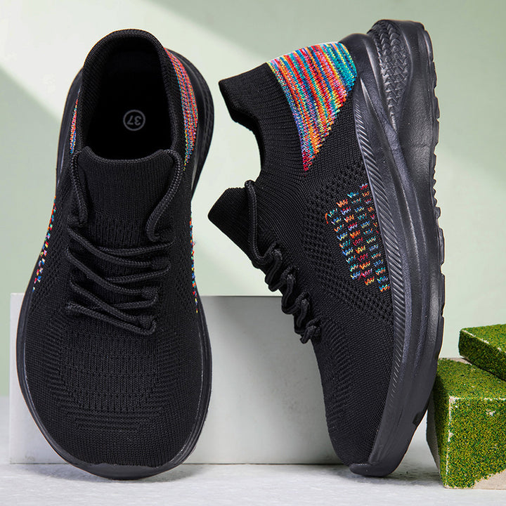 Men's knit sneakers with sock collar and cushioned EVA sole Mune Fashion