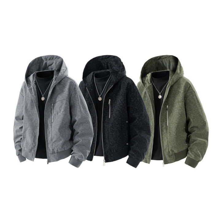 Women casual detachable hooded jacket Mune Fashion