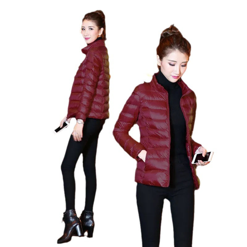 Ladies Lightweight and Elegant Padded Jacket Mune Fashion