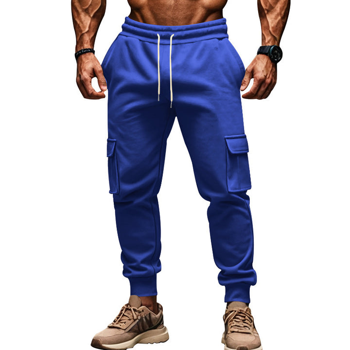 Men's Nano Thermo Cargo Jogging Pants with Fleece Lining, Elastic Waistband, and Large Cargo Pockets Mune Fashion