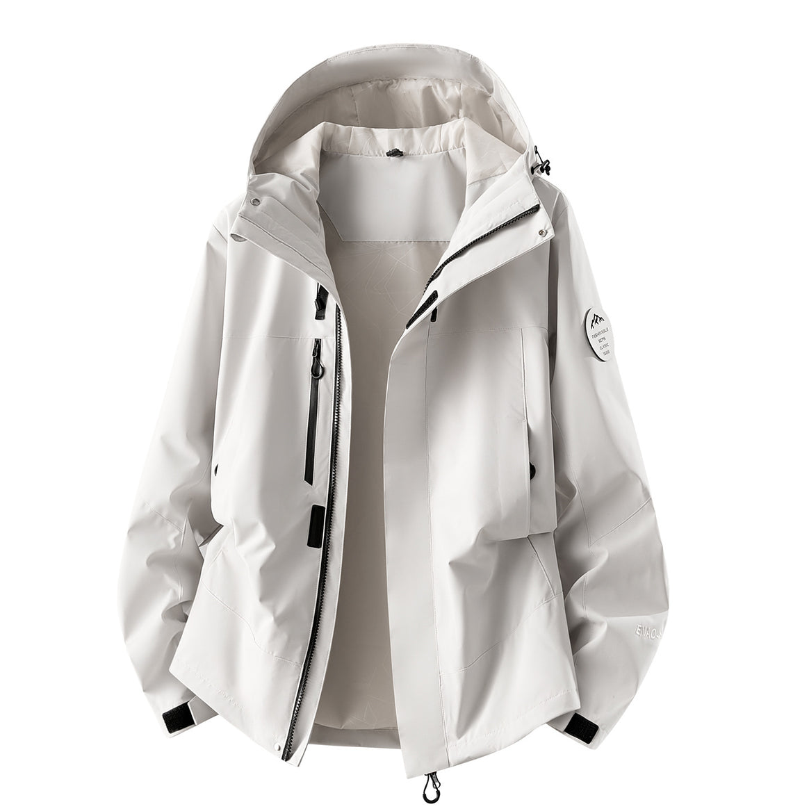 Men's waterproof outdoor jacket with removable fleece inner jacket Mune Fashion