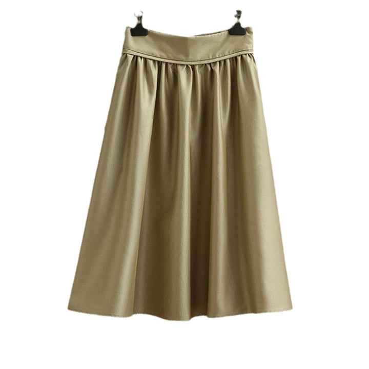 Ladies Elegant Maxi Skirt made of Flowing Fabric Mune Fashion
