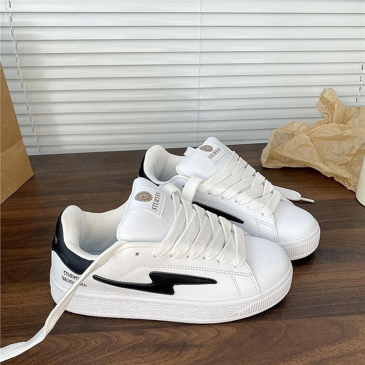 Women's sneakers with high-quality leather upper and durable sole Mune Fashion
