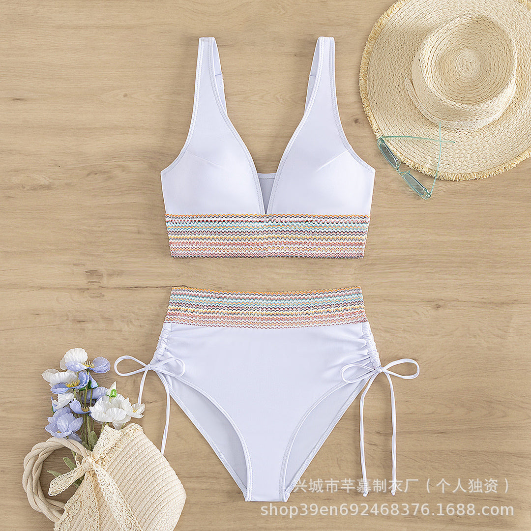 Women's High-Cut Sport Bikini Mune Fashion