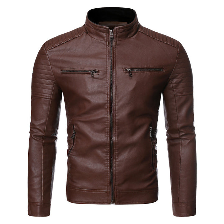 Men's Fashion Biker Jacket made of high-quality leather Mune Fashion