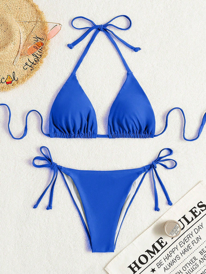 Women's triangle bikini with adjustable straps and elastic waistband Mune Fashion