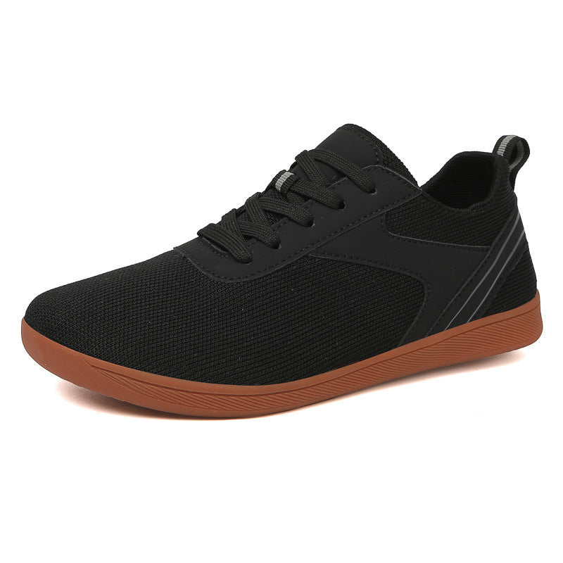 Men's breathable lightweight mesh everyday sneakers with padded comfort insole and flexible rubber outsole Mune Fashion