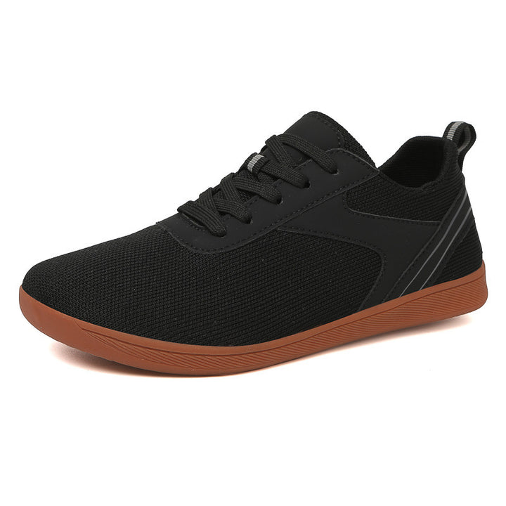 Men's breathable lightweight mesh everyday sneakers with padded comfort insole and flexible rubber outsole Mune Fashion