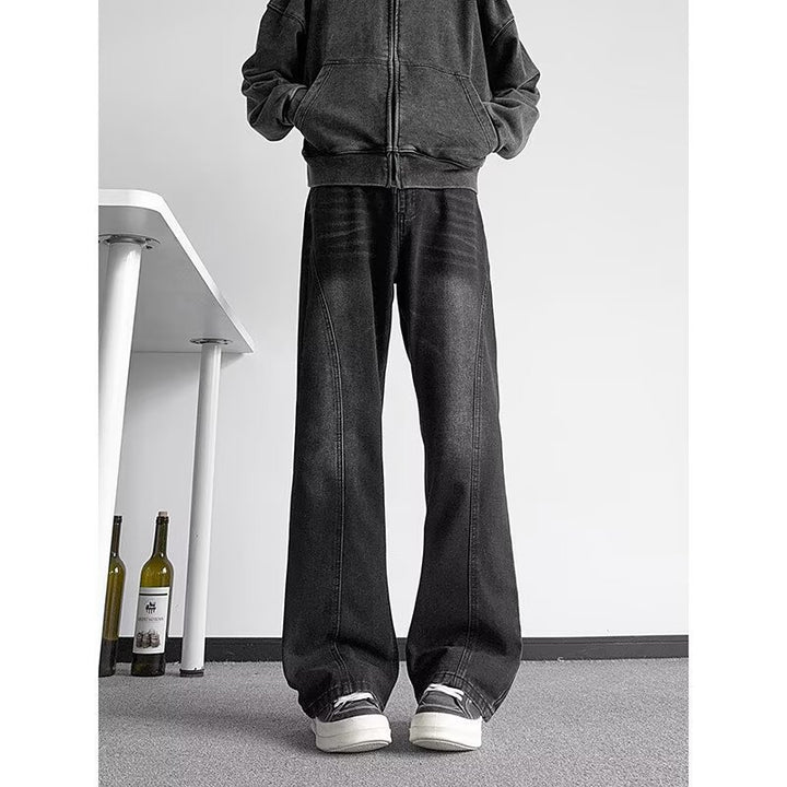 Men's Wide Cut Denim Pants Mune Fashion