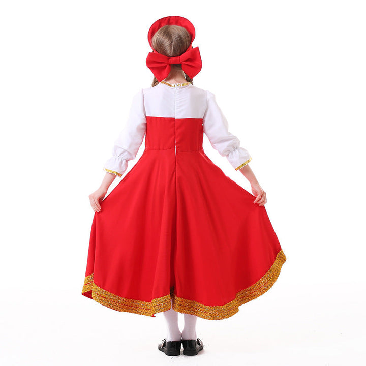 Girl Traditional Party Dress Mune Fashion