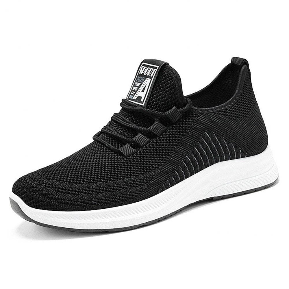 Men's lightweight breathable knit sneakers with cushioned outsole Mune Fashion