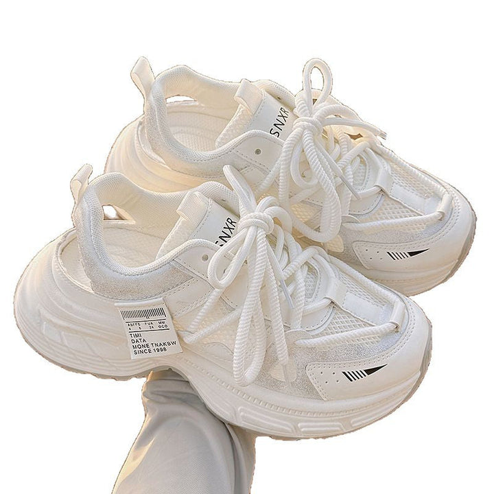 Women's Sporty Sneakers with Breathable Mesh Upper and Non-Slip Sole Mune Fashion