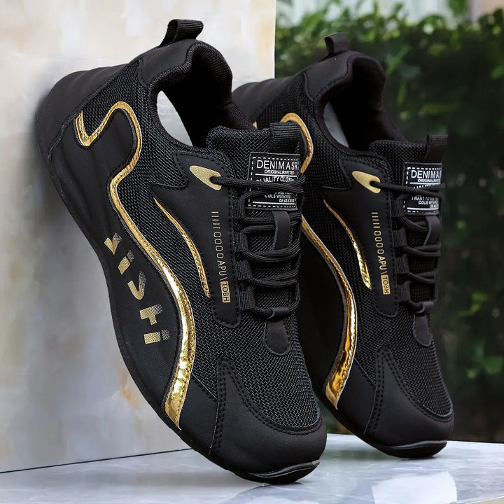 Men's Sporty Sneakers with Breathable Upper Material Mune Fashion 1788175298