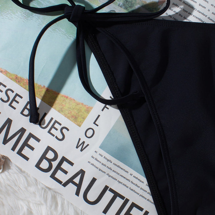Women's bandeau bikini with adjustable straps and elegant detail Mune Fashion
