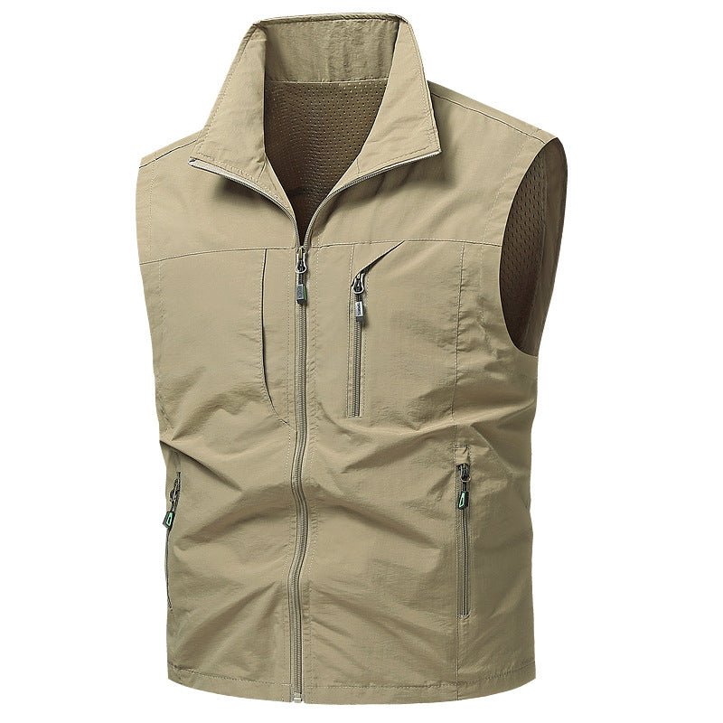 Men's Multifunctional Vest with Practical Pockets Mune Fashion