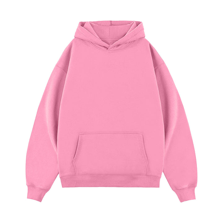 Unisex minimalist oversized hoodie with double hood, dropped shoulder, and wide ribbed hem Mune Fashion