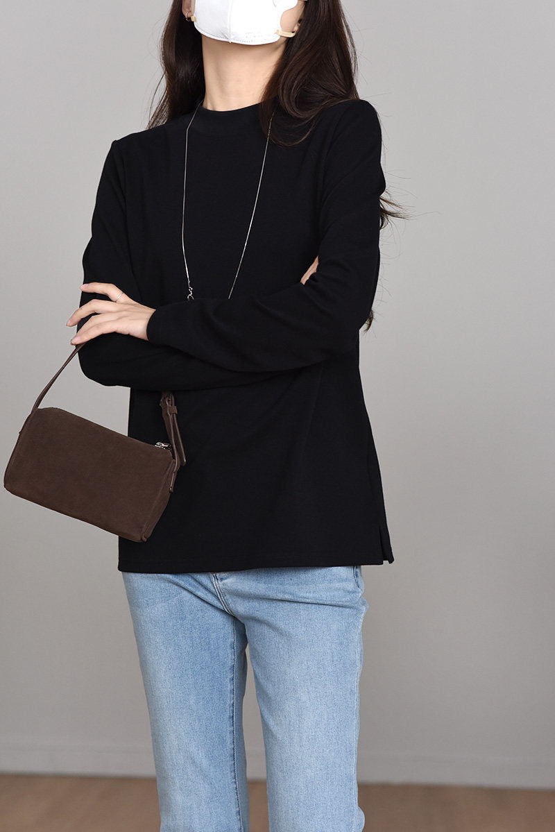 Women Comfortable Long Sleeve Blouse Mune Fashion