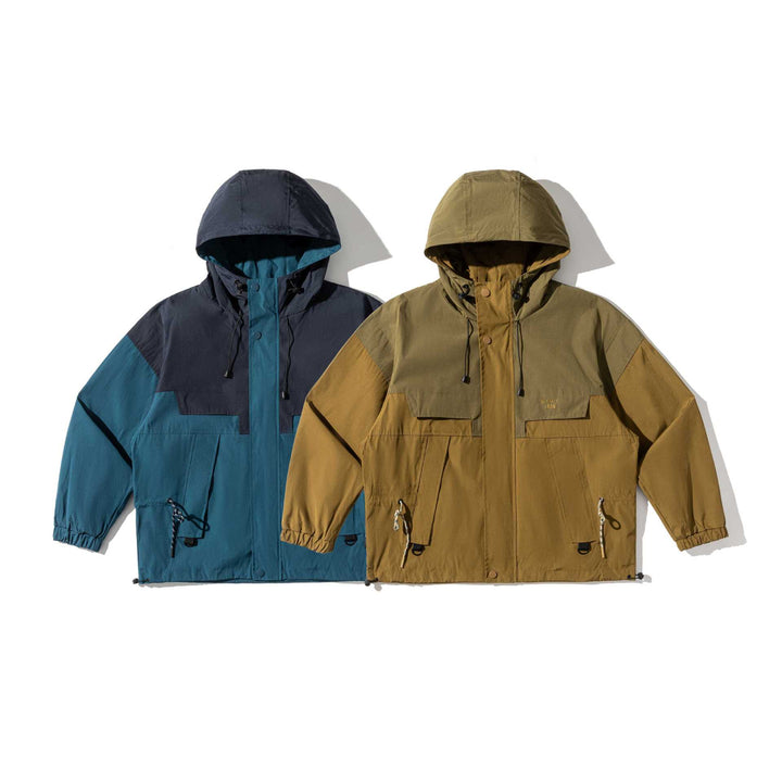 Unisex Functional Field Parka with Hood, Drawstring and Utility Pockets Mune Fashion
