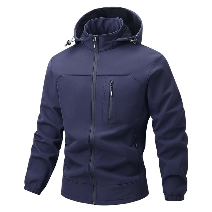 Men's Functional Sports Jacket with Hood and Jogging Pants Mune Fashion