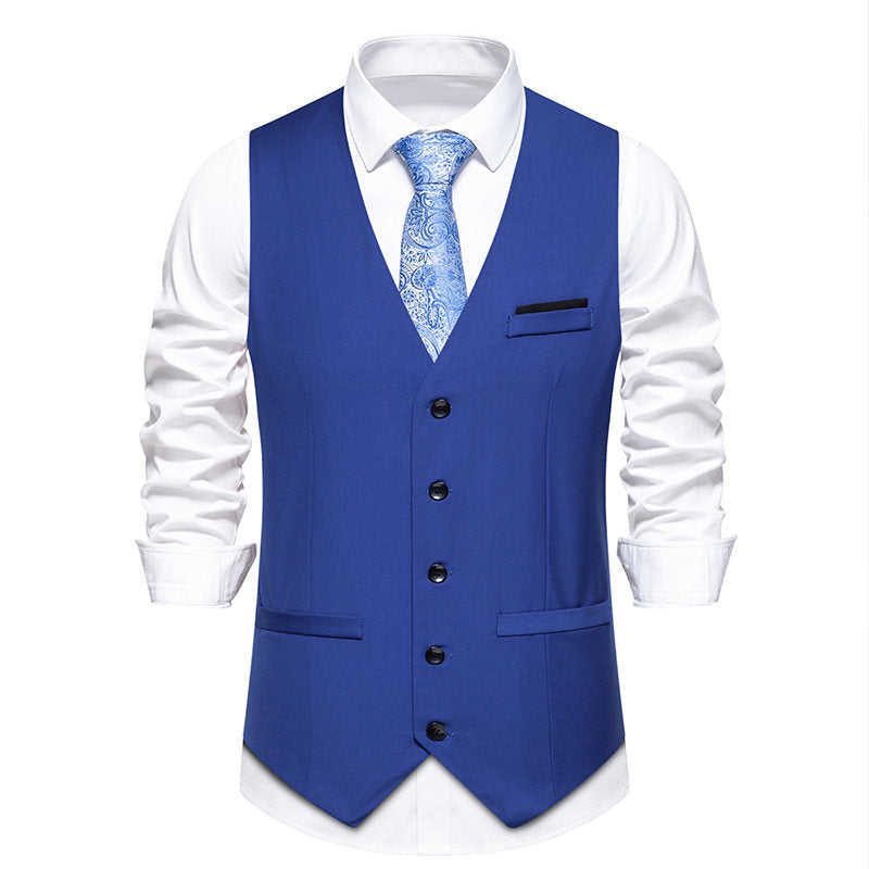 Men's elegant suit vest with fine texture and high-quality material Mune Fashion