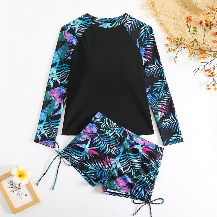 Women UV Protection Rashguard with Shorts Mune Fashion