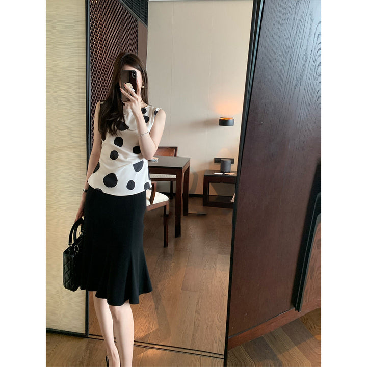 Women Elegant Tiered Skirt Mune Fashion