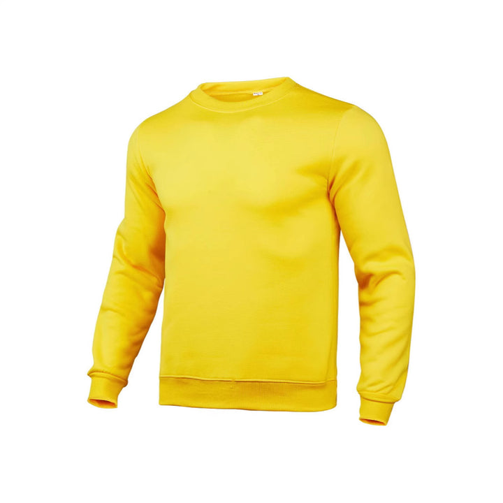 Men's nan classic round neck sweatshirt with soft fleece inner lining, ribbed hem, and reinforced seams Mune Fashion