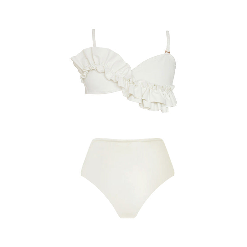 Ladies fashionable ruffled swimsuit Mune Fashion