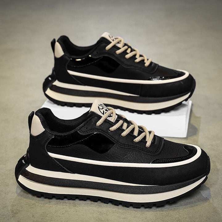 Women’s sporty sneakers with cushioned tread sole and fashionable accents Mune Fashion