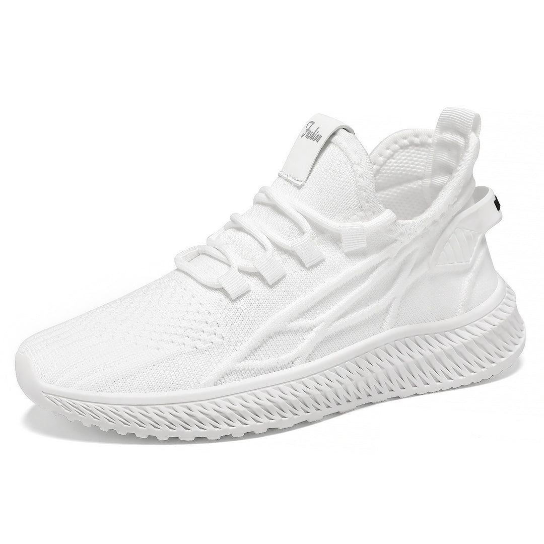 Men's knitted slip-on sneaker with elastic lacing, sock-like shaft, and profiled non-slip outsole Mune Fashion