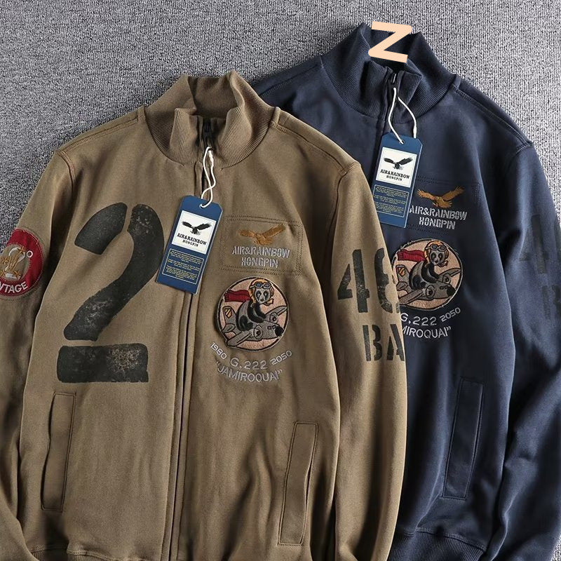 Men's Leisure Jacket with Vintage Design Mune Fashion