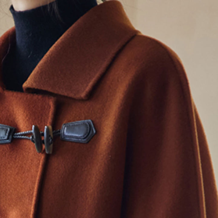 Women's fashionable oversized jacket with high collar Mune Fashion