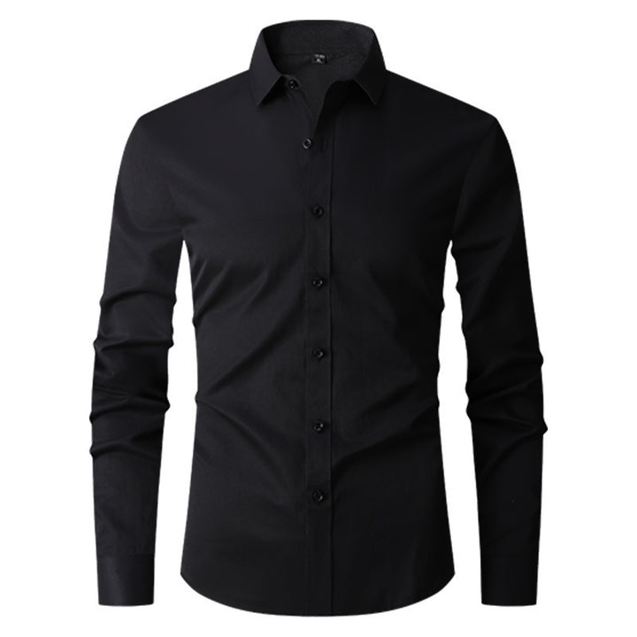 Men's tailored business shirt with Kent collar and stretch comfort Mune Fashion