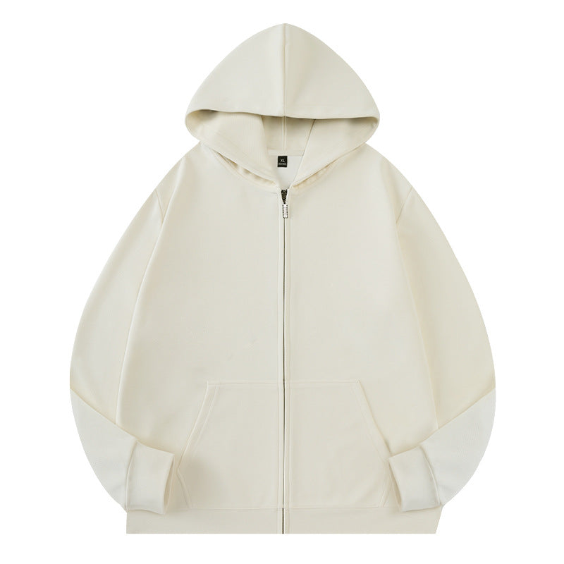 Unisex Oversize Hooded Zip Jacket made of French Terry with concealed seam construction Mune Fashion
