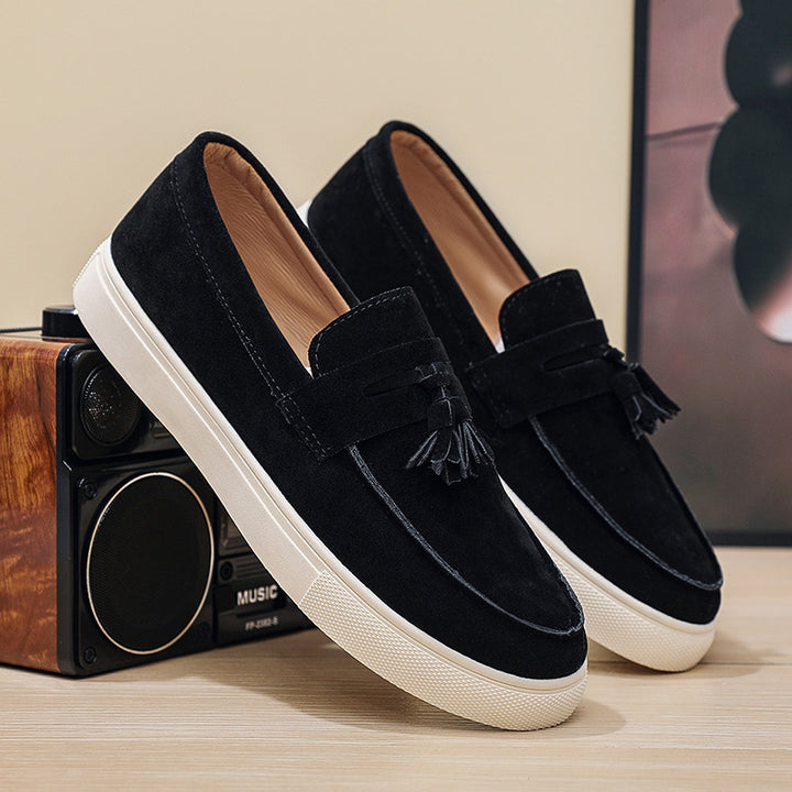 Men's Elegant Moccasins with Tassels