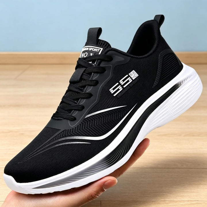Men's Athletic Running Sneakers with Breathable Upper Material Mune Fashion