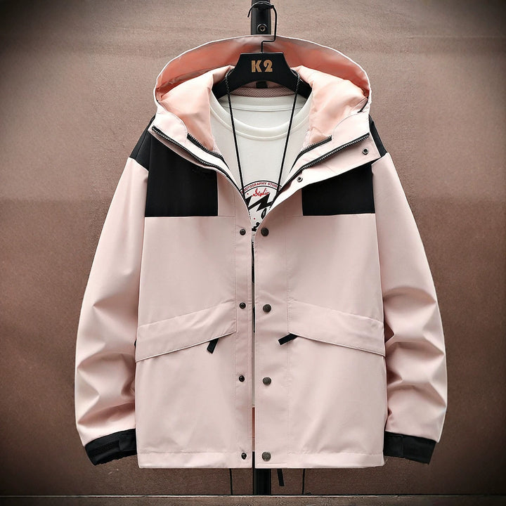 Men's functional jacket with adjustable hood system Mune Fashion
