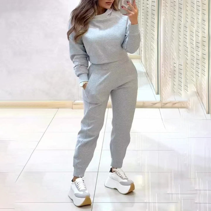 Women's Fashion Sweater and Jogging Pants Set Mune Fashion