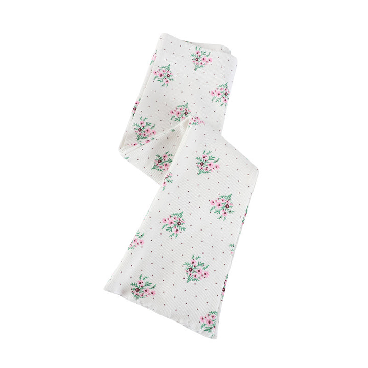 Girl Flared Leggings with Floral Pattern Mune Fashion