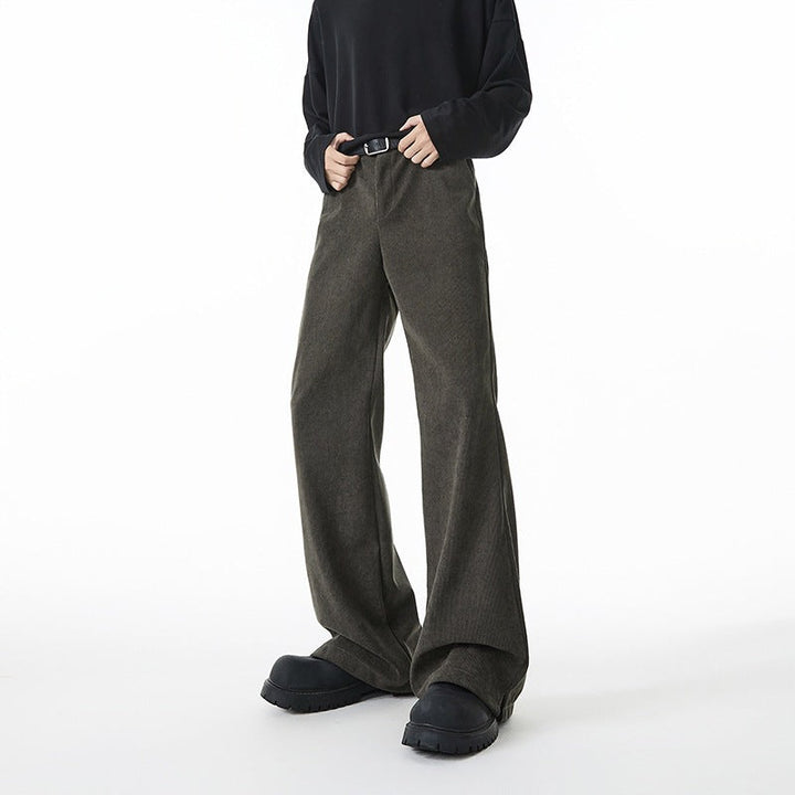Mune | Men's Wide-Cut Leisure Pants made of high-quality material with elastic waistband